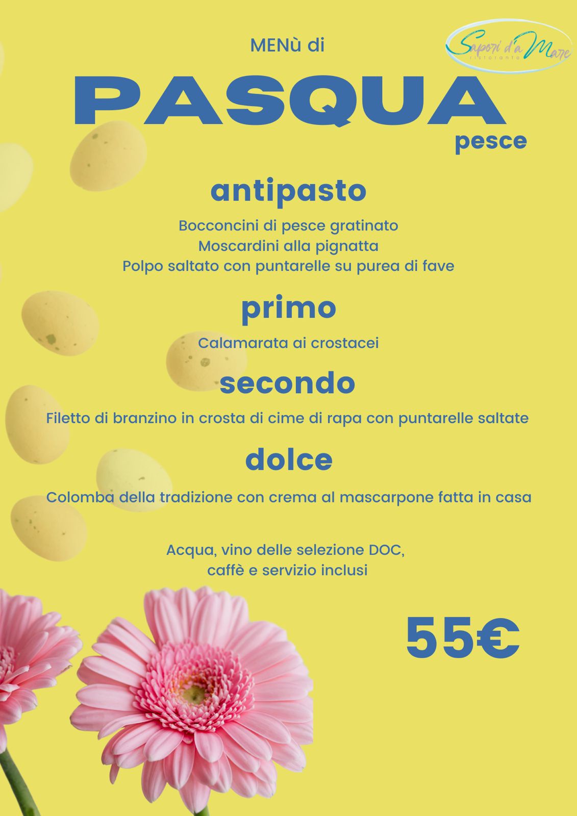Menu di Pasqua Pesce