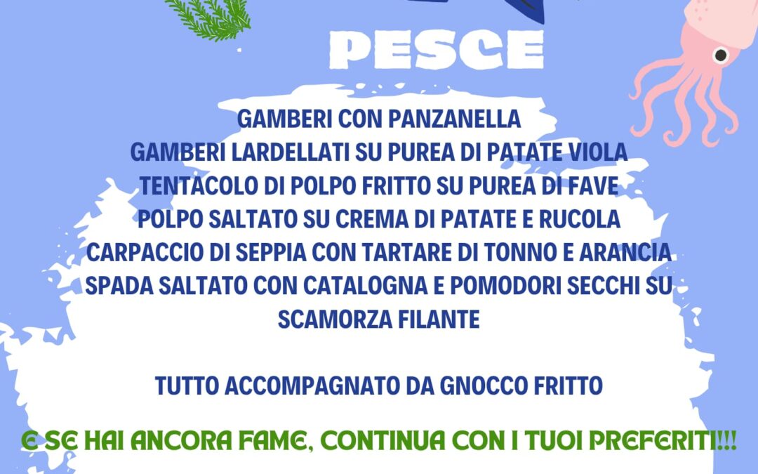 Degustazione di Pesce