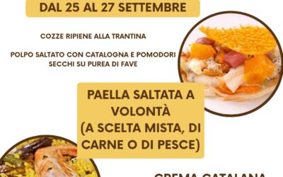 Paella a Venegono Inferiore dal 25 al 27 settembre